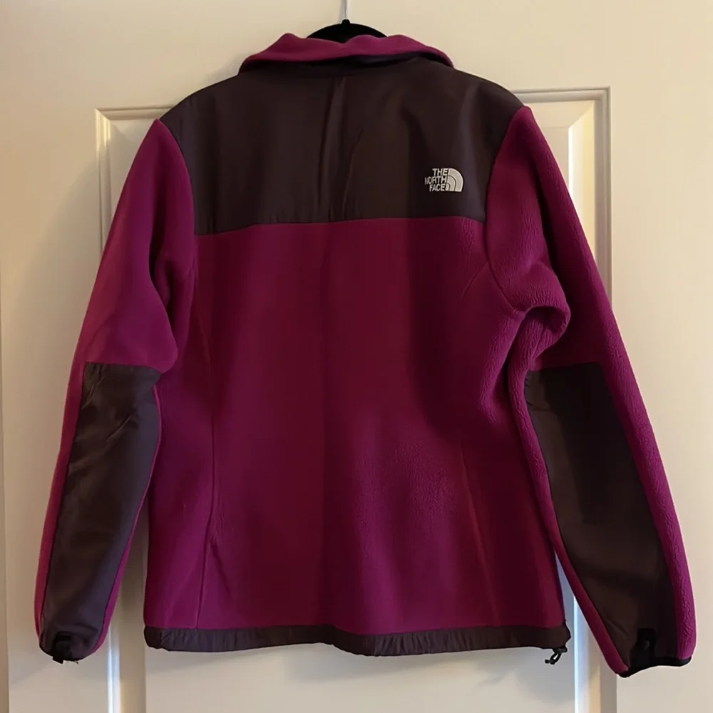The North Face Denali Fleece Zip-up Jacket Women Size Medium Magenta/purple/pink - Picture 12 of 12
